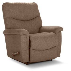 Front right view of James Hazel Rocker Recliner