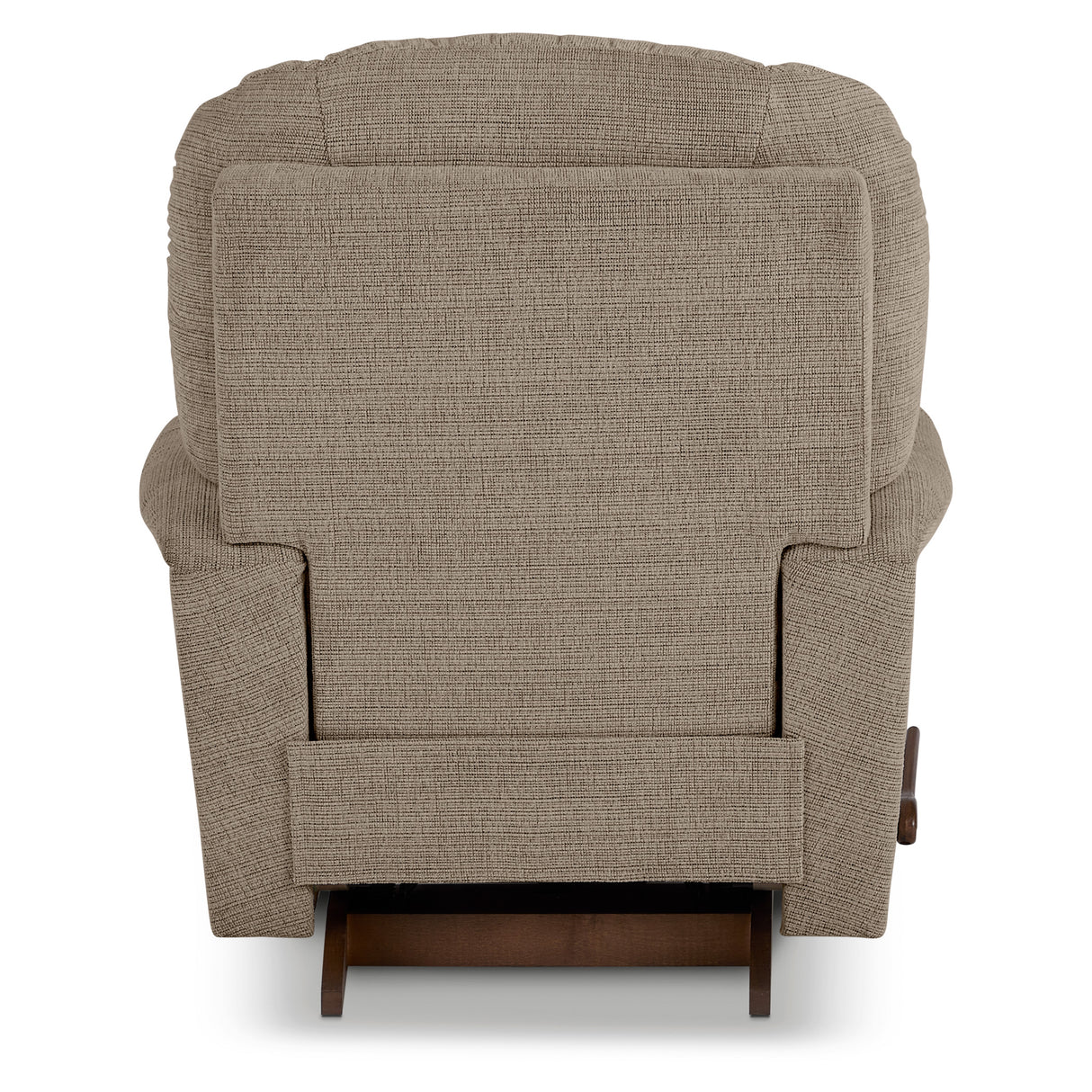 Back view of Jasper Taupe Rocker Recliner