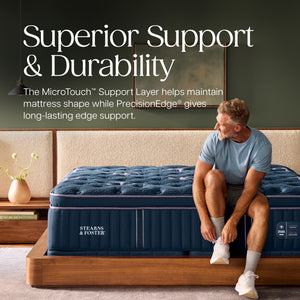 Detail view 6 of Stearns and Foster Legacy Firm Pillowtop II King Mattress