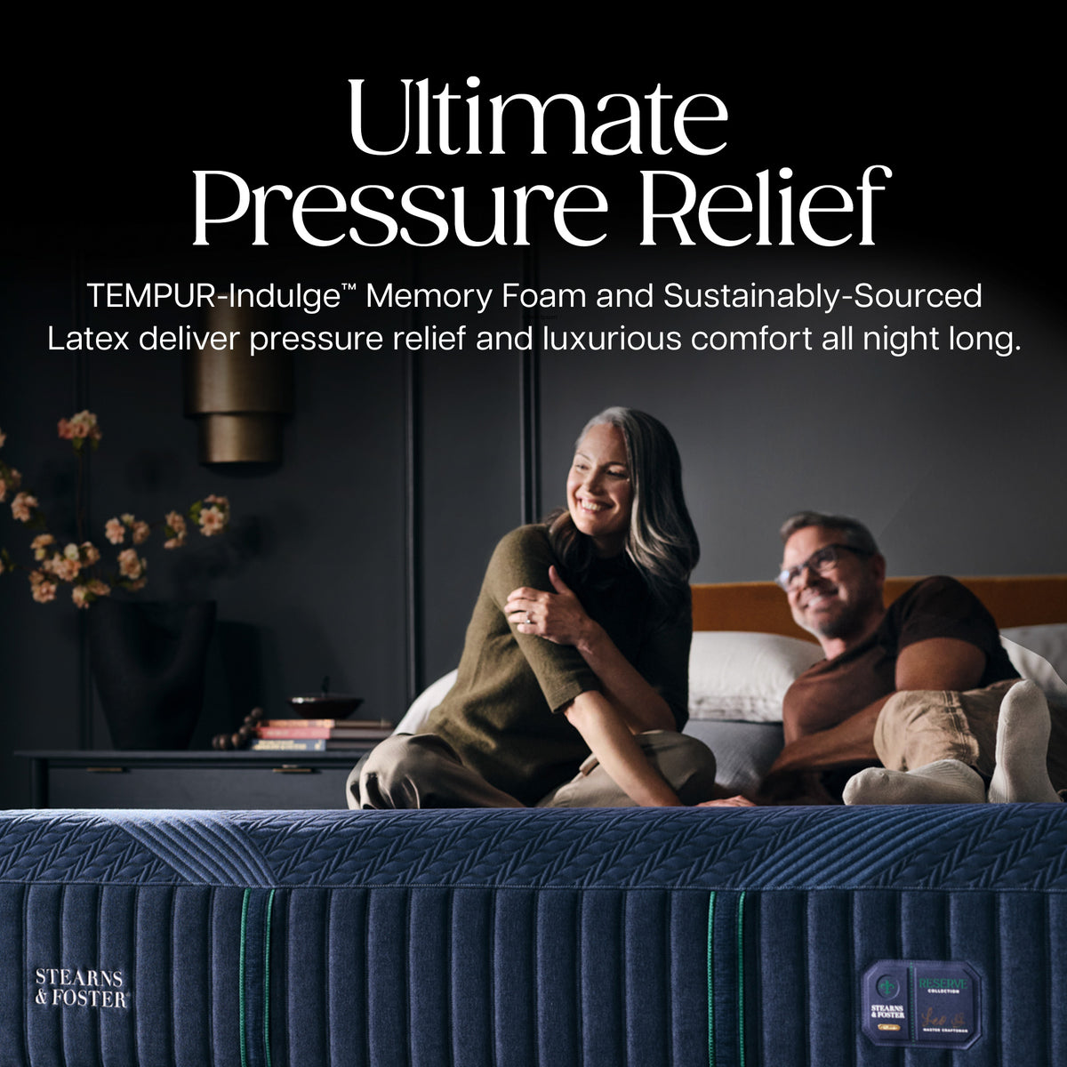 Detail view 4 of Stearns and Foster Reserve Medium Hybrid II California King Mattress