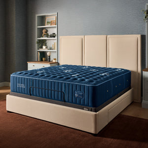 A room setting featuring Stearns and Foster Lux Estate Firm II Twin XL Mattress