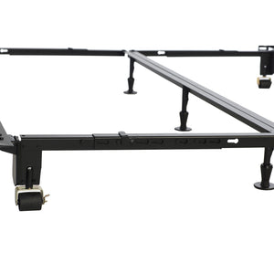 Detail view 2 of HD Instamatic Universal Black Bed Frame