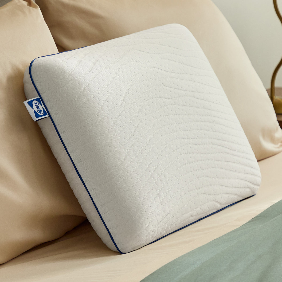 Detail view of Sealy Cooling Classic Memory Foam Queen Pillow