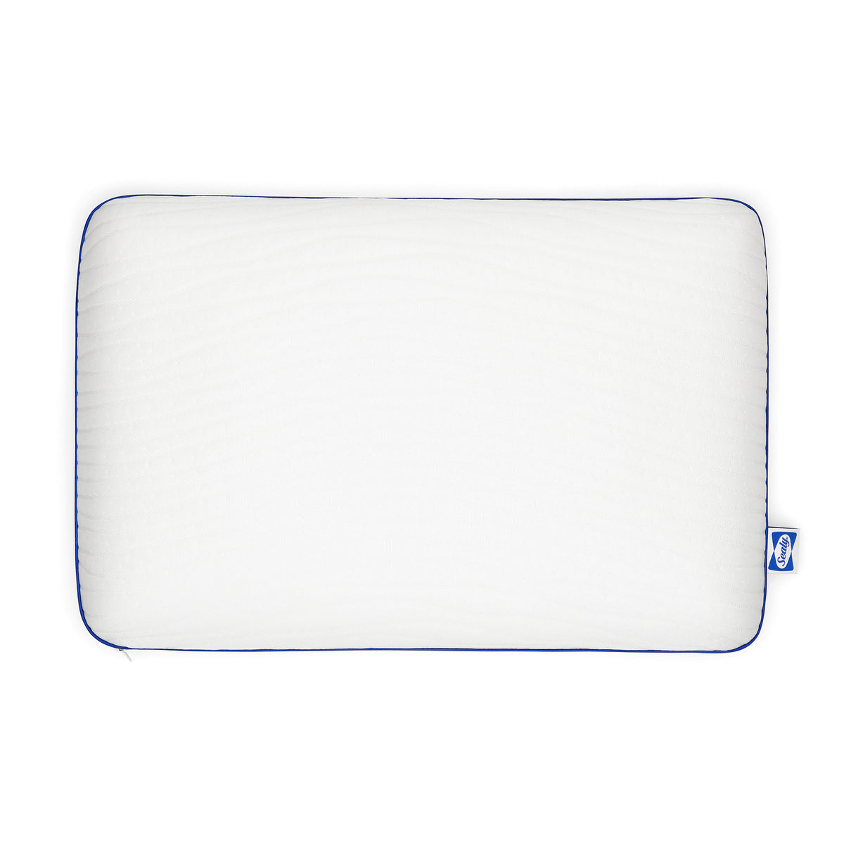 Side view of Sealy Cooling Classic Memory Foam Queen Pillow