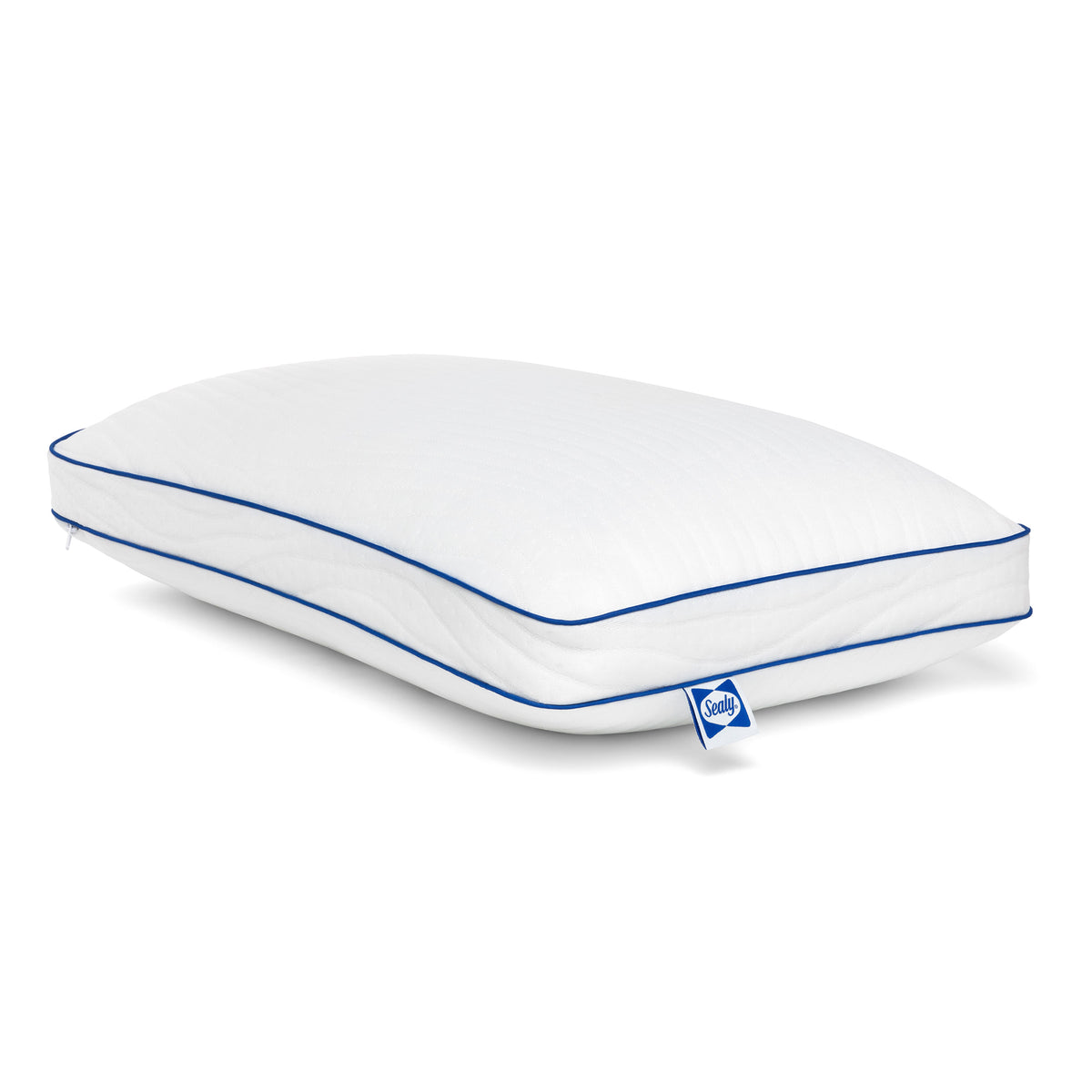 Front right view of Sealy Cooling Custom Comfort Queen Pillow