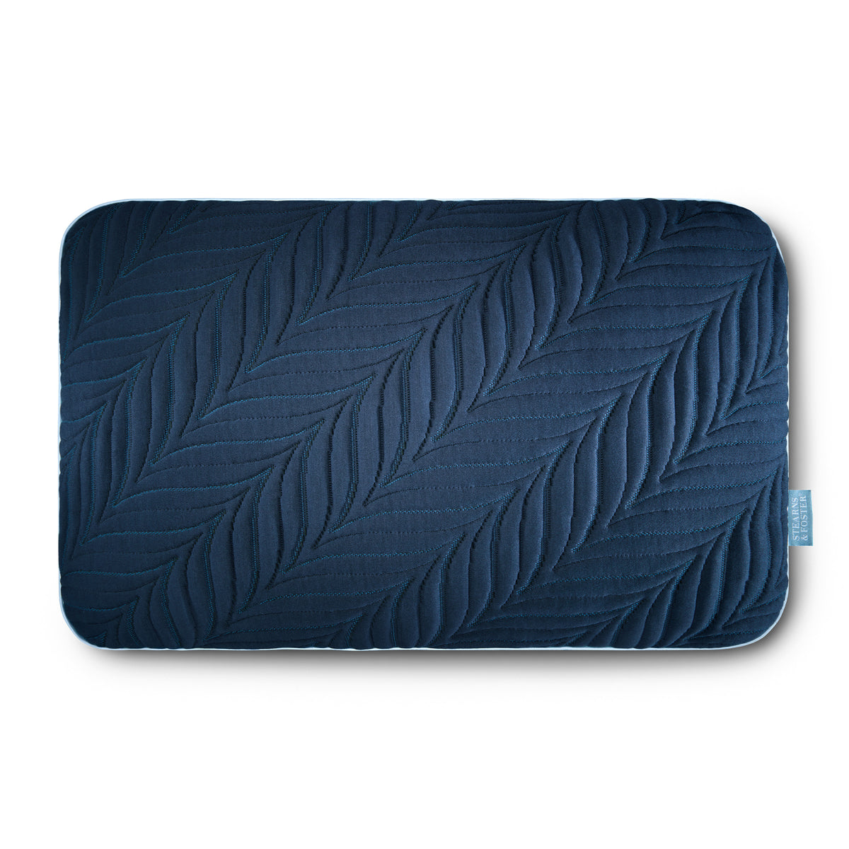Side view of Stearns and Foster Lux Estate II Queen Pillow