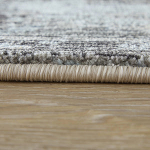 Side view of Sonora 39U9F Blue 5x8 Rug