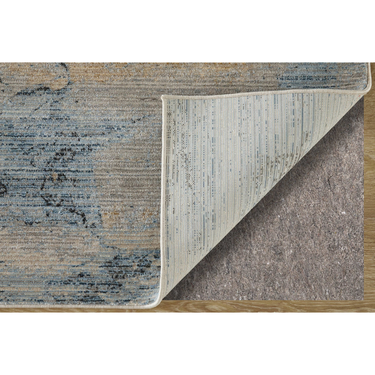 Back view of 8'x10' Rugs Blue Sonora 39U9F Rug
