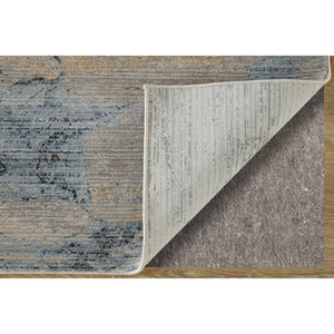 Back view of 8'x10' Rugs Blue Sonora 39U9F Rug