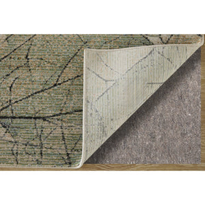 Back view of 8'x10' Rugs Green Sonora 39U8F Rug