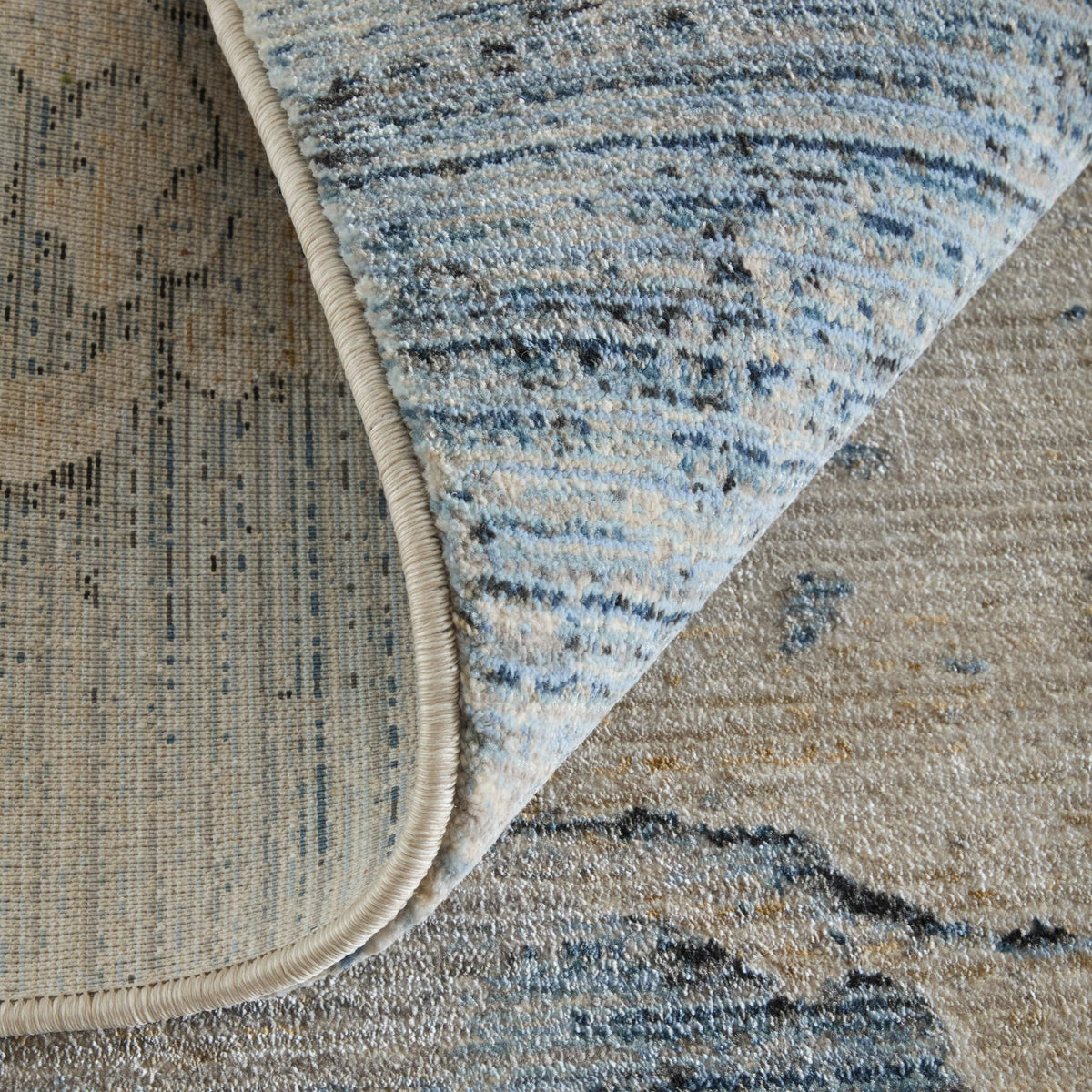 Swatch for the 9'x13' Rugs Blue Sonora 39U9F Rug