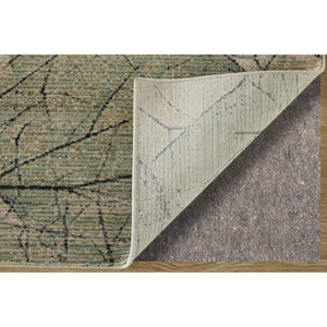 Back view of 9'x13' Rugs Green Sonora 39U8F Rug
