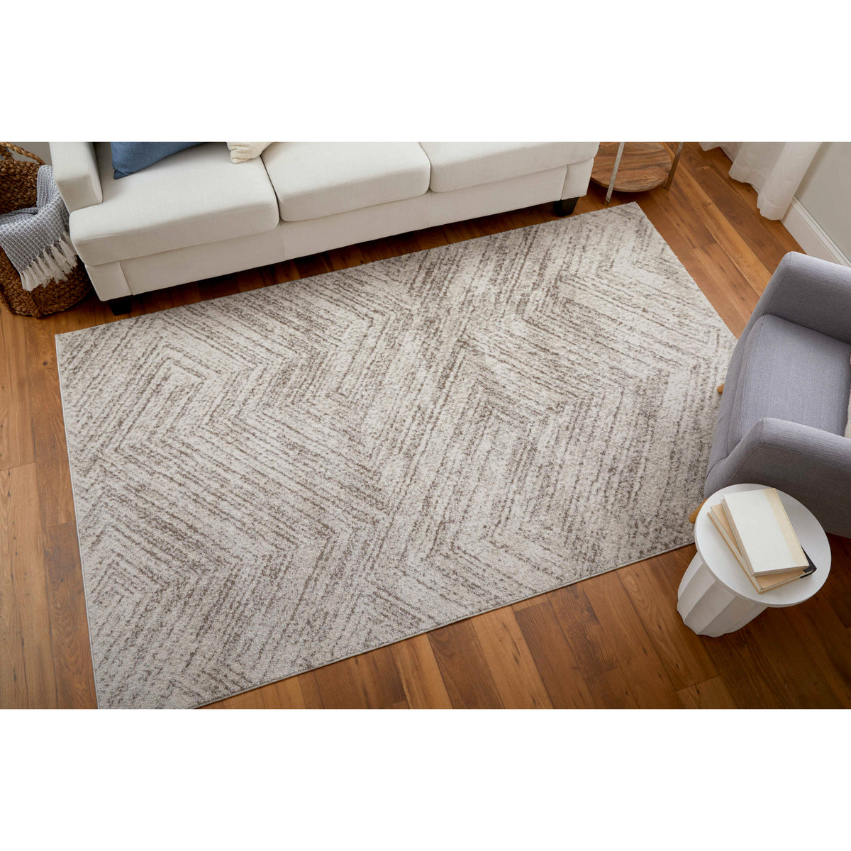 A room setting featuring 9'x13' Rugs Brown Vancouver 39NPF Rug