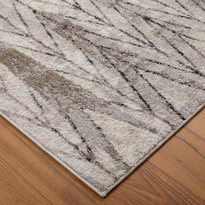 Front right view of 9'x13' Rugs Brown Vancouver 39NTF Rug