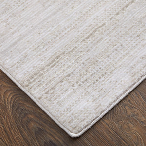 Front right view of 9'x13' Rugs Beige Deja 39PJF Rug