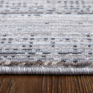 Side view of 5'x8' Rugs Gray Deja 39PJF Rug