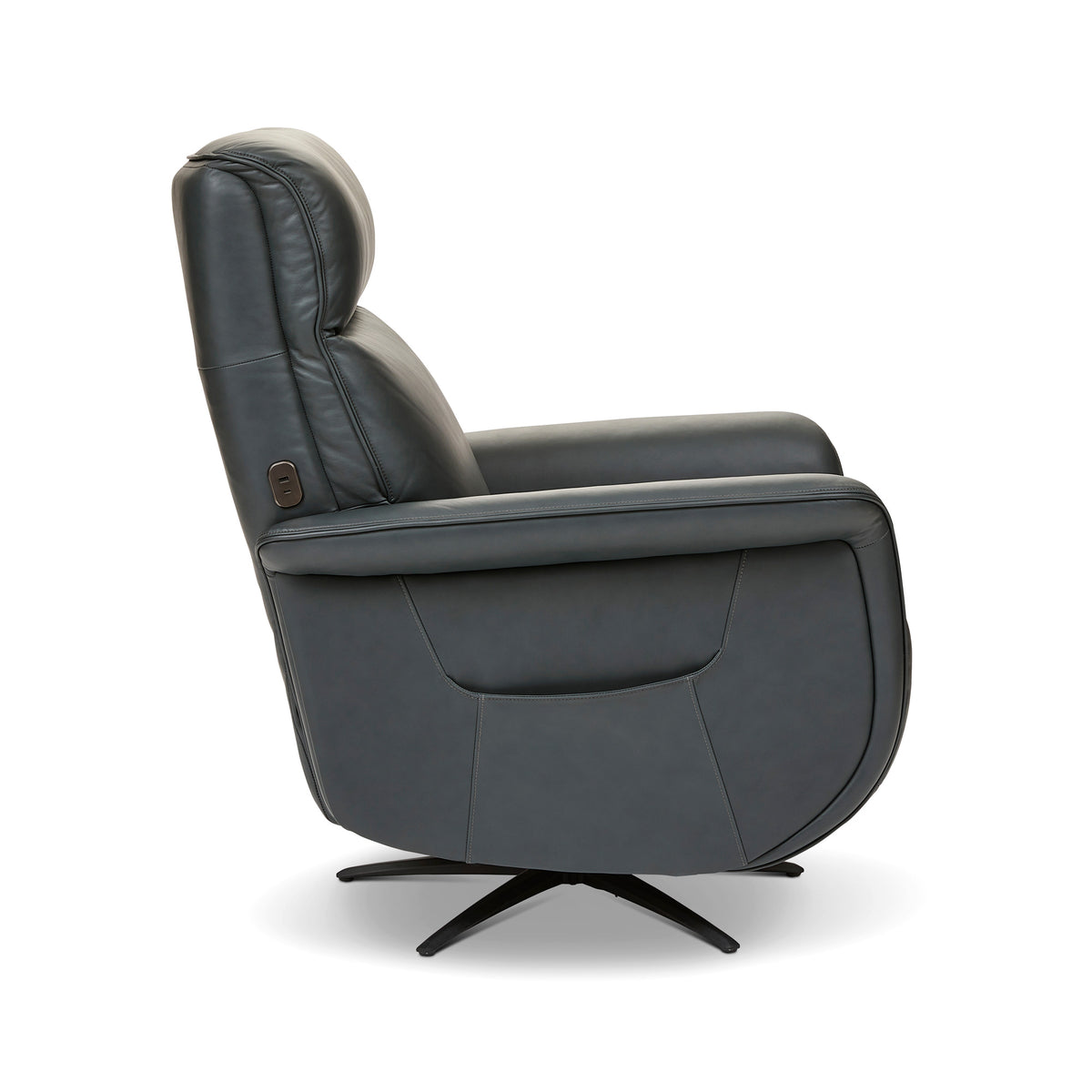 Side view of Haven Harbor Power Swivel Recliner