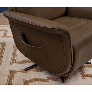 Detail view of Riverstone Haven Power Swivel Recliner