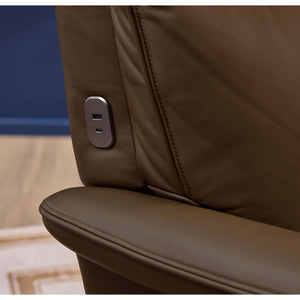 Detail view 2 of Riverstone Haven Power Swivel Recliner