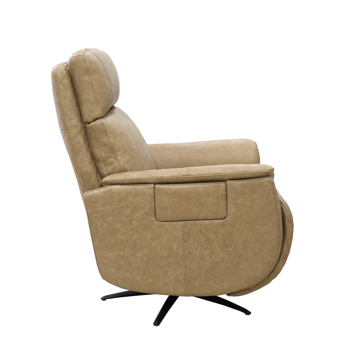 Side view of Dune Cove Power Swivel Recliner