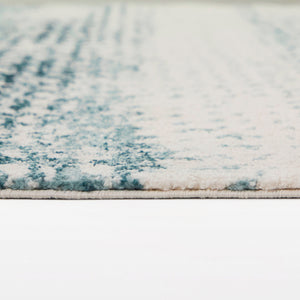 Detail view of Samuel Blue 8x10 Rug