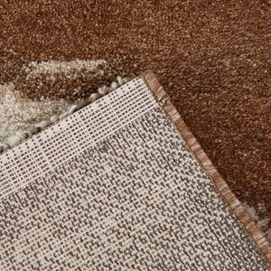 Back view of Tiselius Blue 5x8 Rug