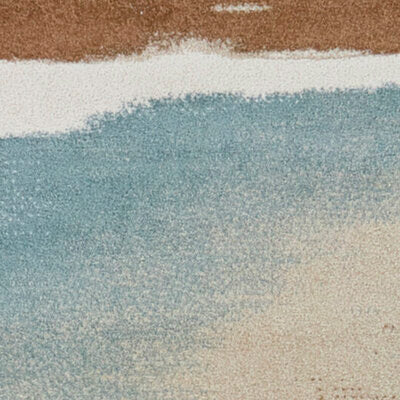 Swatch for the Tiselius Blue 8x10 Rug