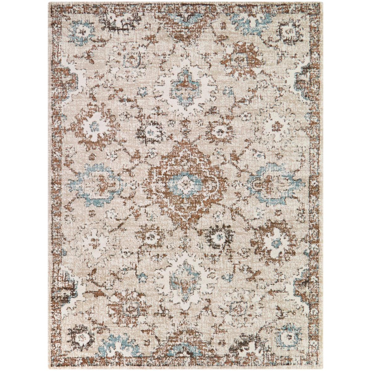 Annan Cream 5x8 Rug QK1109799