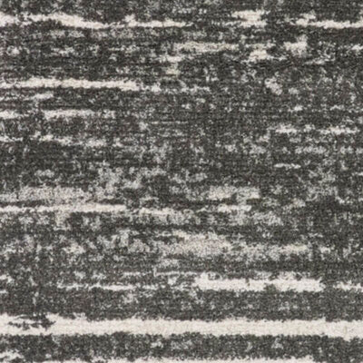 Swatch for the Axl Abstract Charcoal 5x8 Rug