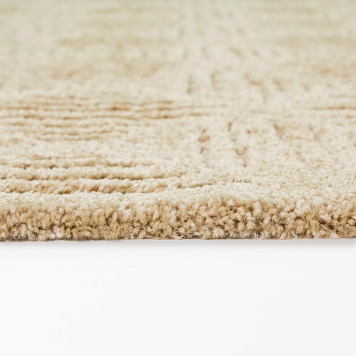 Detail view of Bolsena  Beige 5x8 Rug