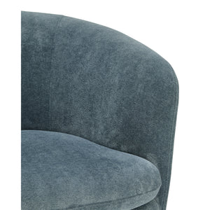 Detail view of Leemont Mist Swivel Chair
