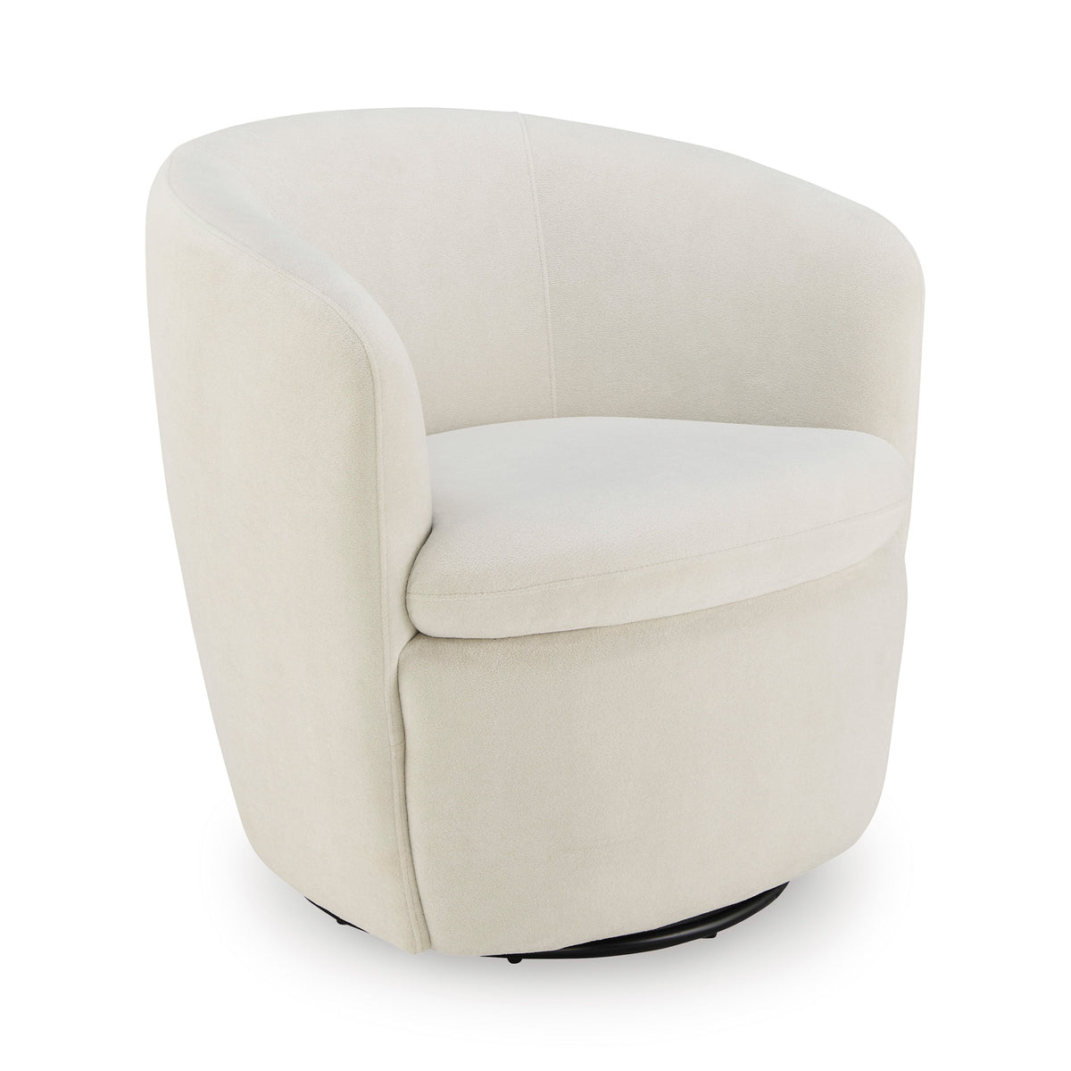 Front right view of Leemont Snow Swivel Chair