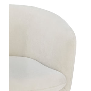 Detail view of Leemont Snow Swivel Chair