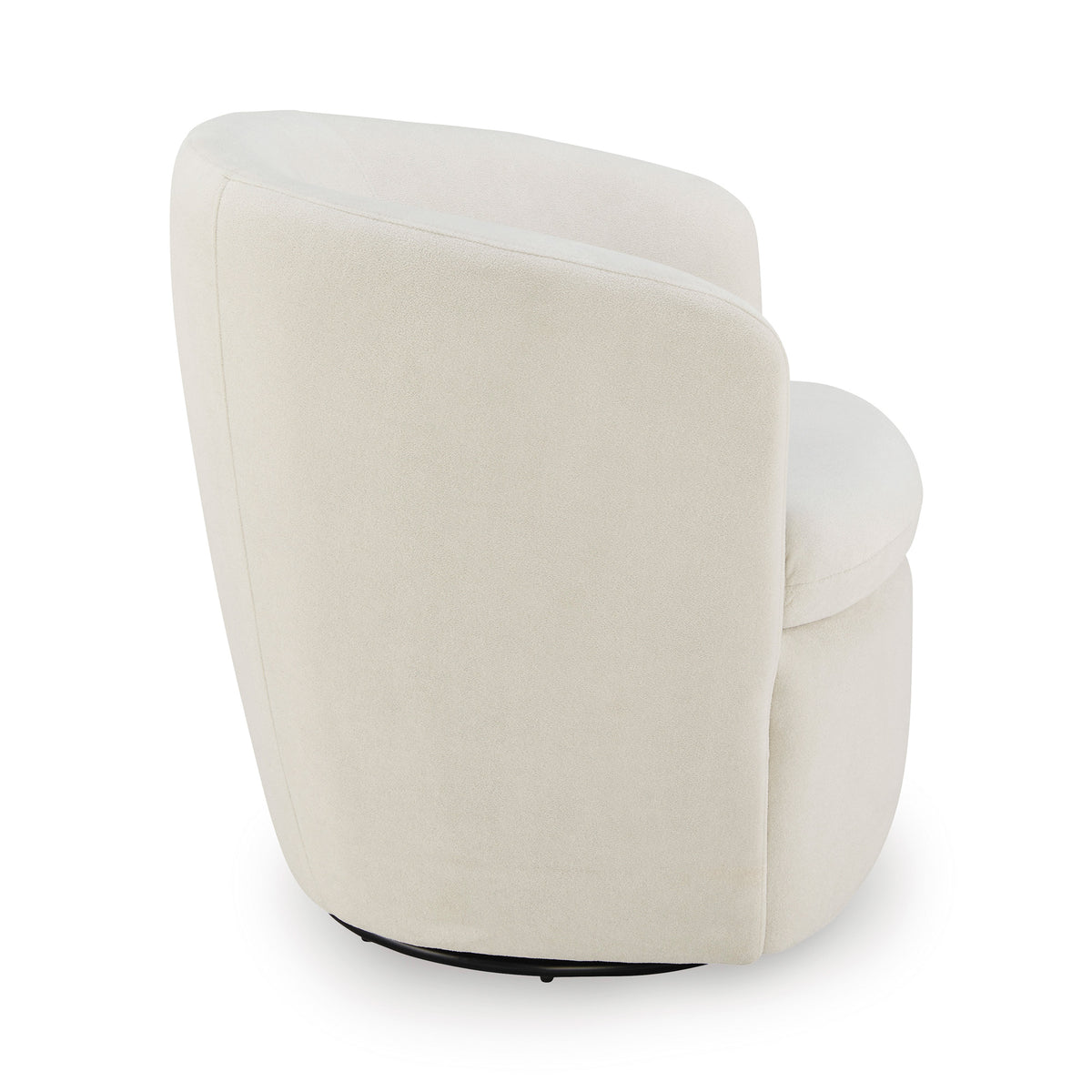 Side view of Leemont Snow Swivel Chair