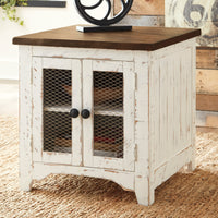 Rosa accent table in living room