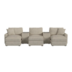 Simply Elements The Movie Lover 6 Piece Sectional