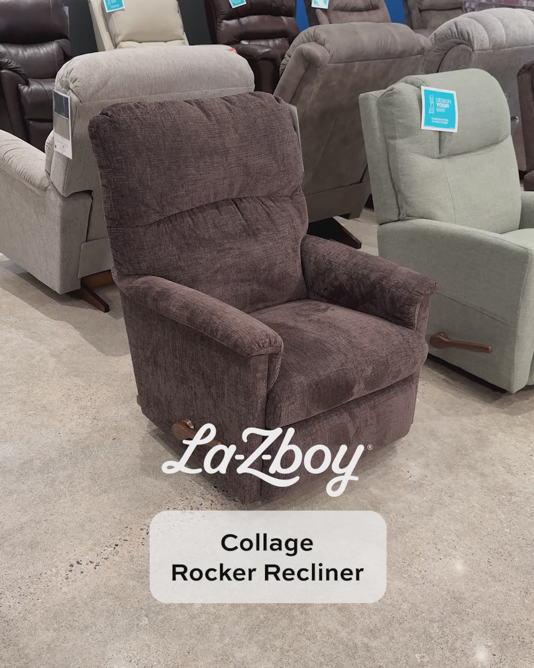 Collage Rocker Recliner – Slumberland