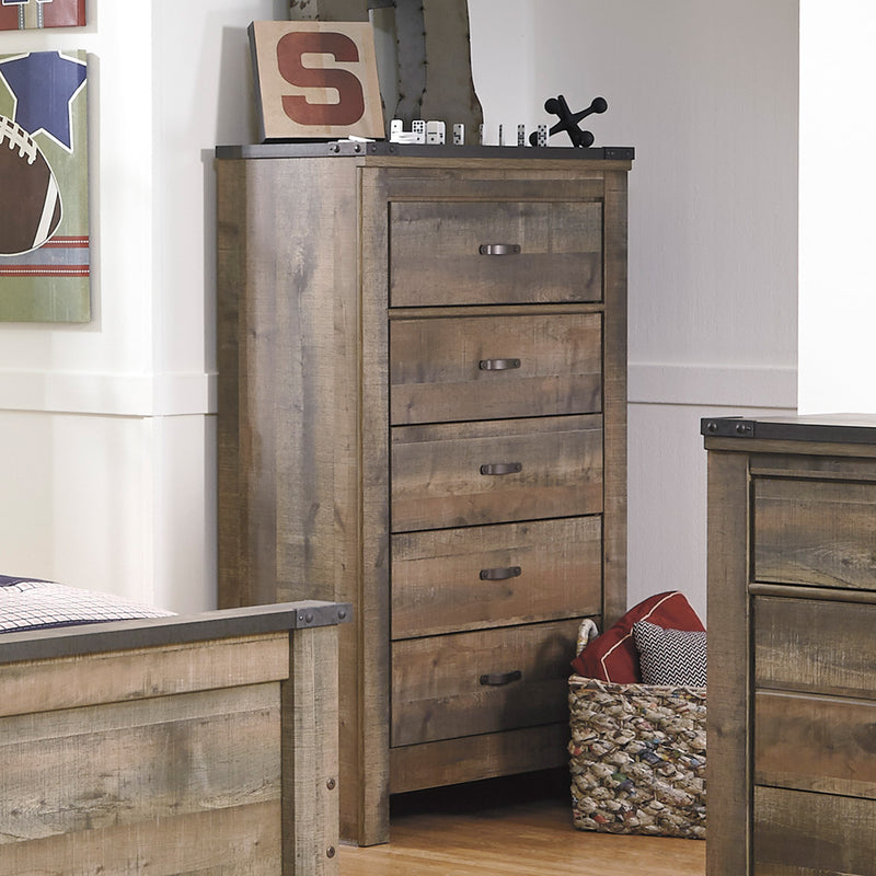 Trinell chest in bedroom