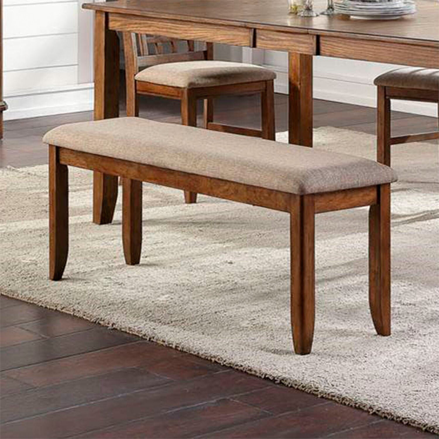 Santa Rosa II Upholstered Dining Bench - QK1017383_LIBF_LF1_RM