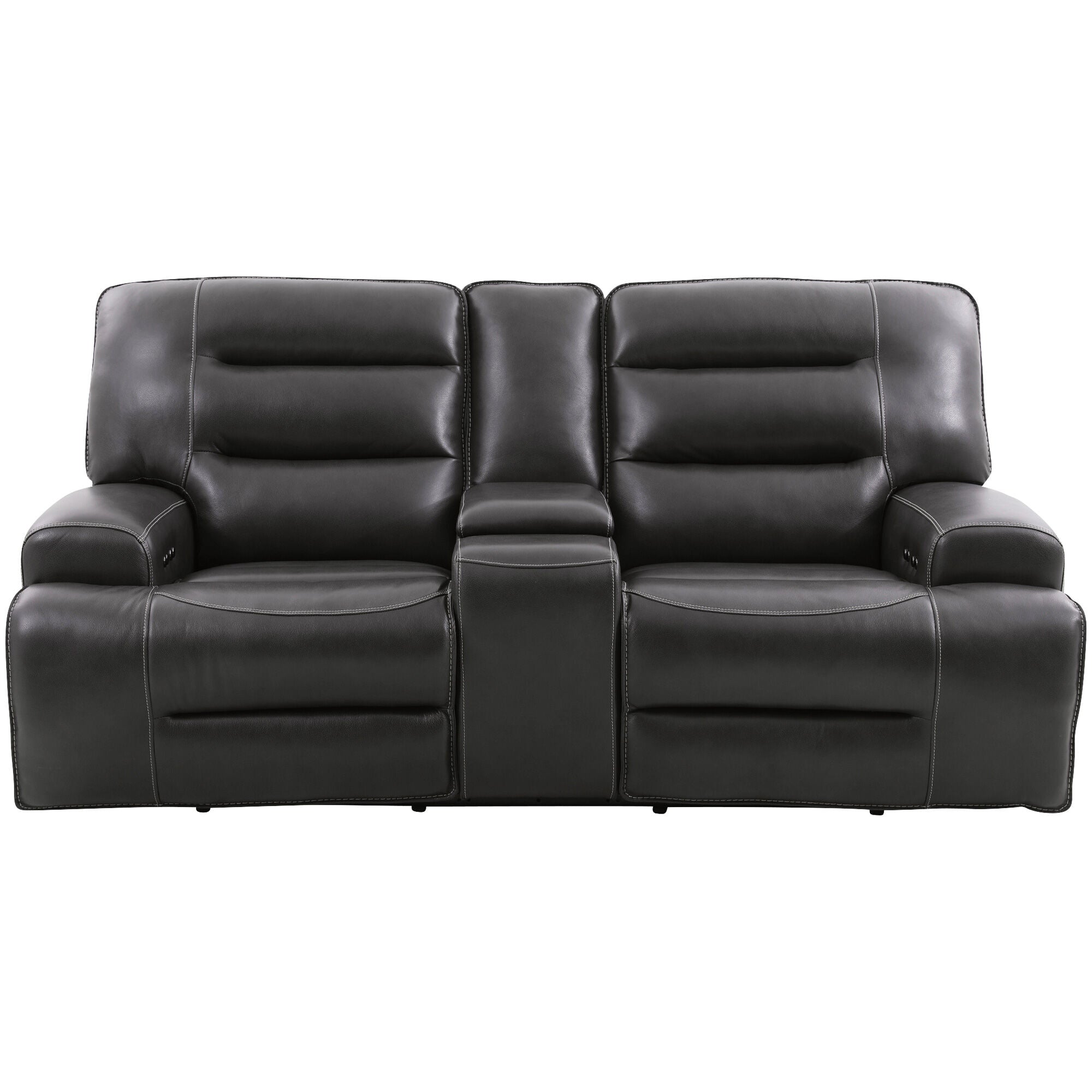 Triton Power Plus Reclining Console Loveseat