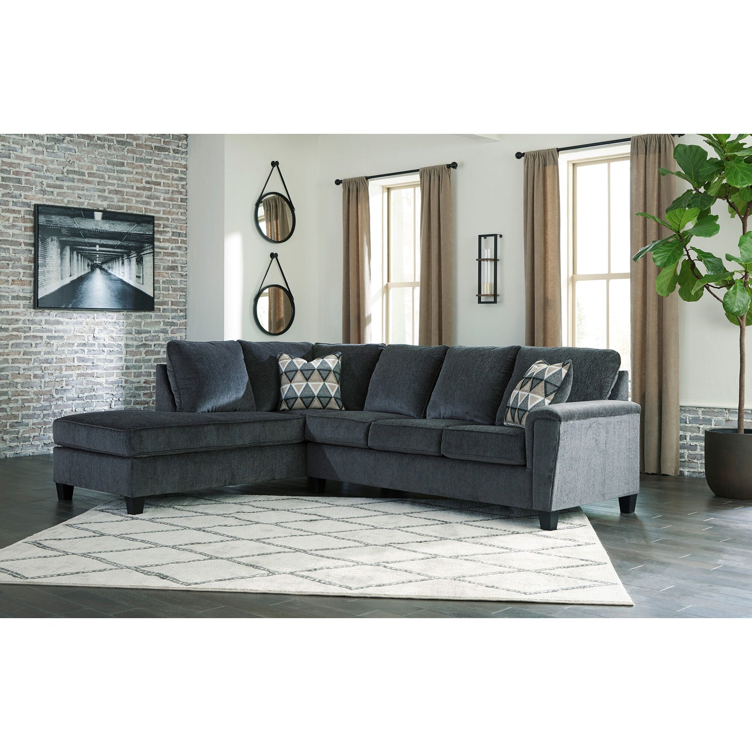 Abinger Left Chaise Sectional - QK1025546_ASHL_LF1_RM
