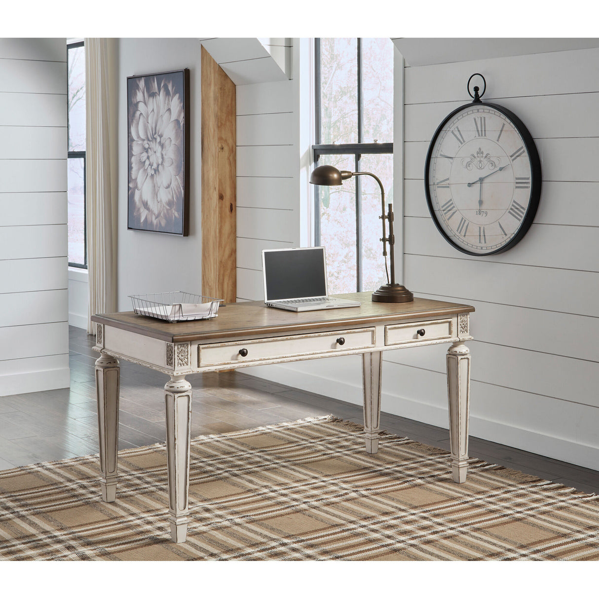 Realyn 60 Inch Desk - QK1026409_ASHL_LF1_RM