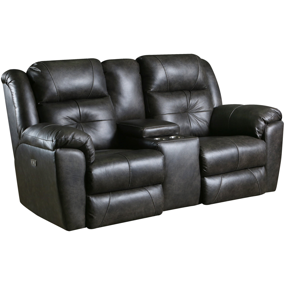 Vista Leather Power Plus Reclining Console Loveseat - QK1027152_SOMO_AFR_OL