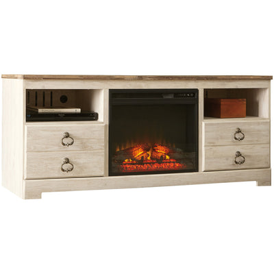 Willowton 64 Inch Fireplace TV Stand