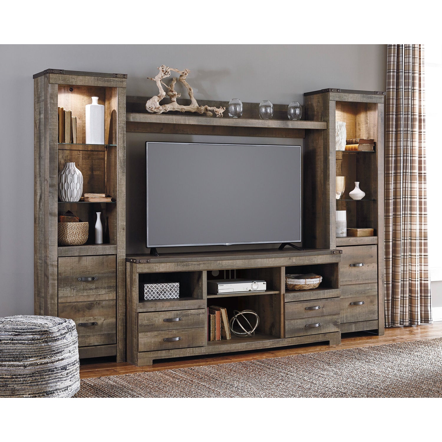 Trinell 4 Piece Entertainment Center - QK1028106_ASHL_LF1_RM