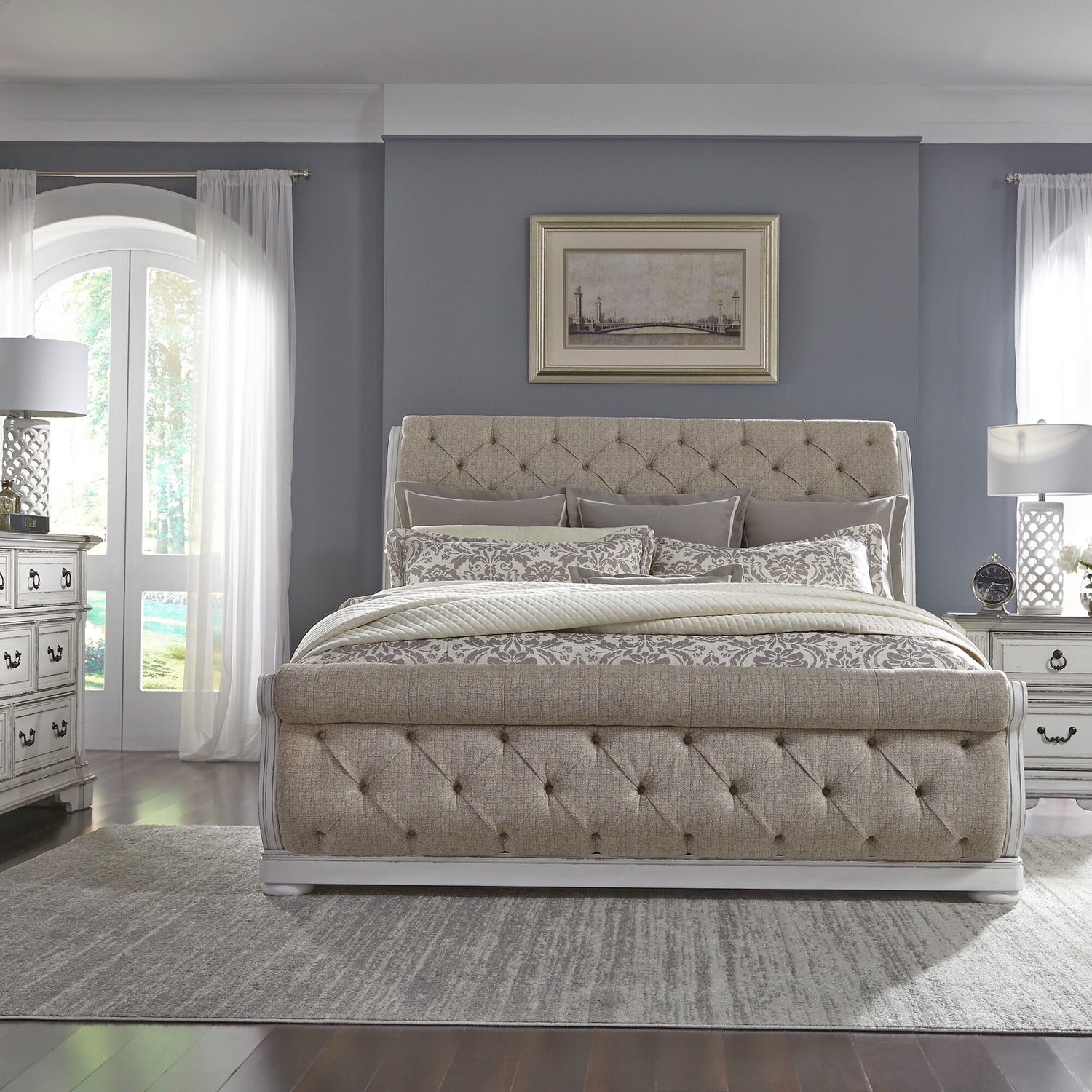 Abbey Park 4 Piece Bedroom Set - QK1032079_LIBF_LF1_RM