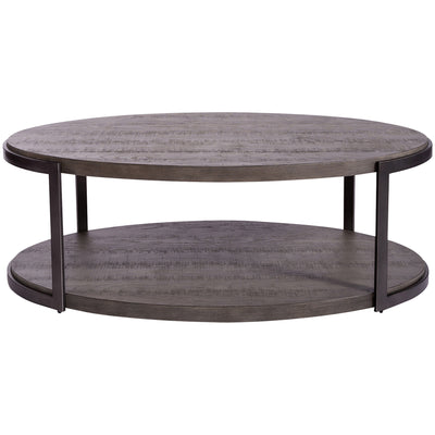 Modern View Oval Coffee Table