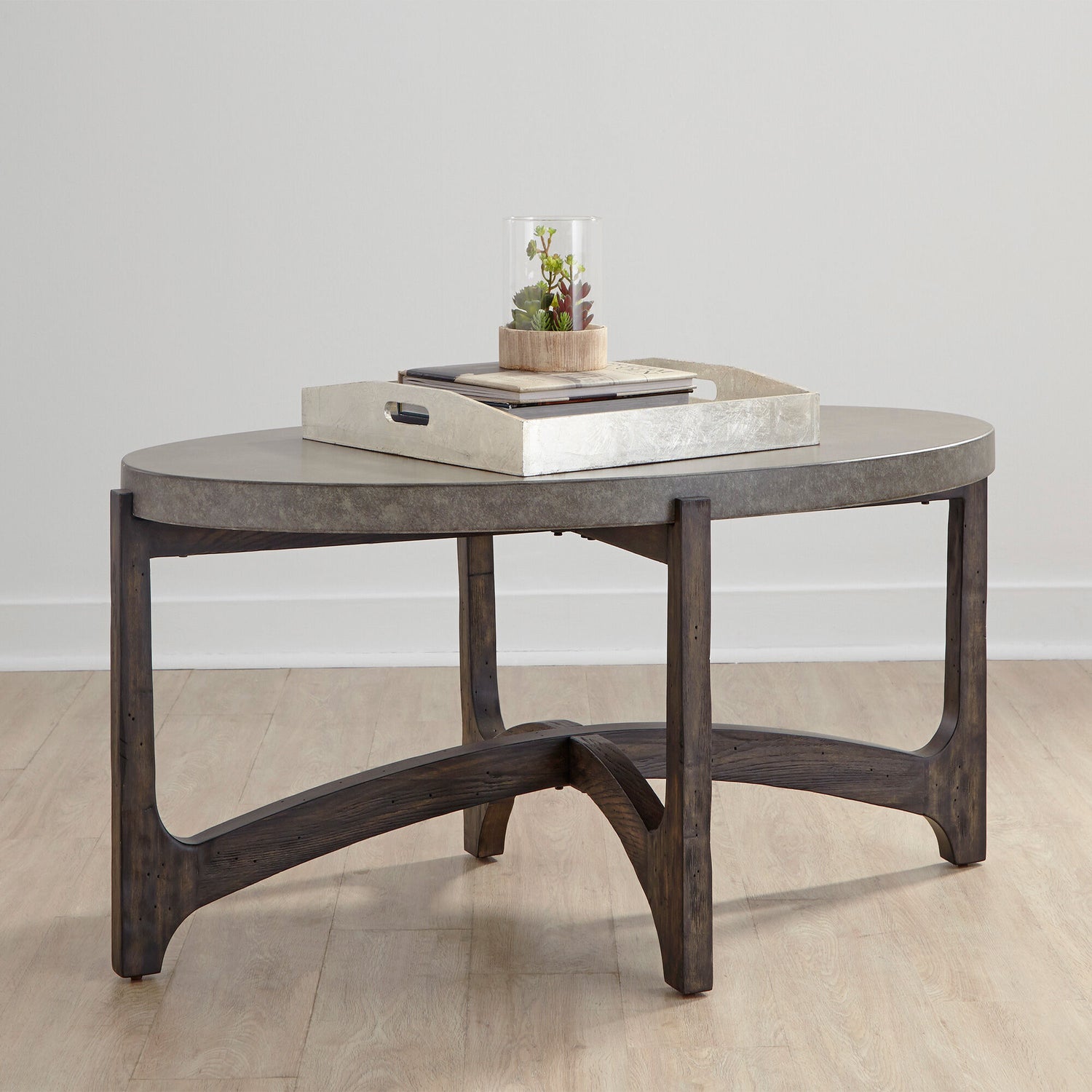 Cascade Oval Coffee Table - QK1033317_LIBF_LF1_RM