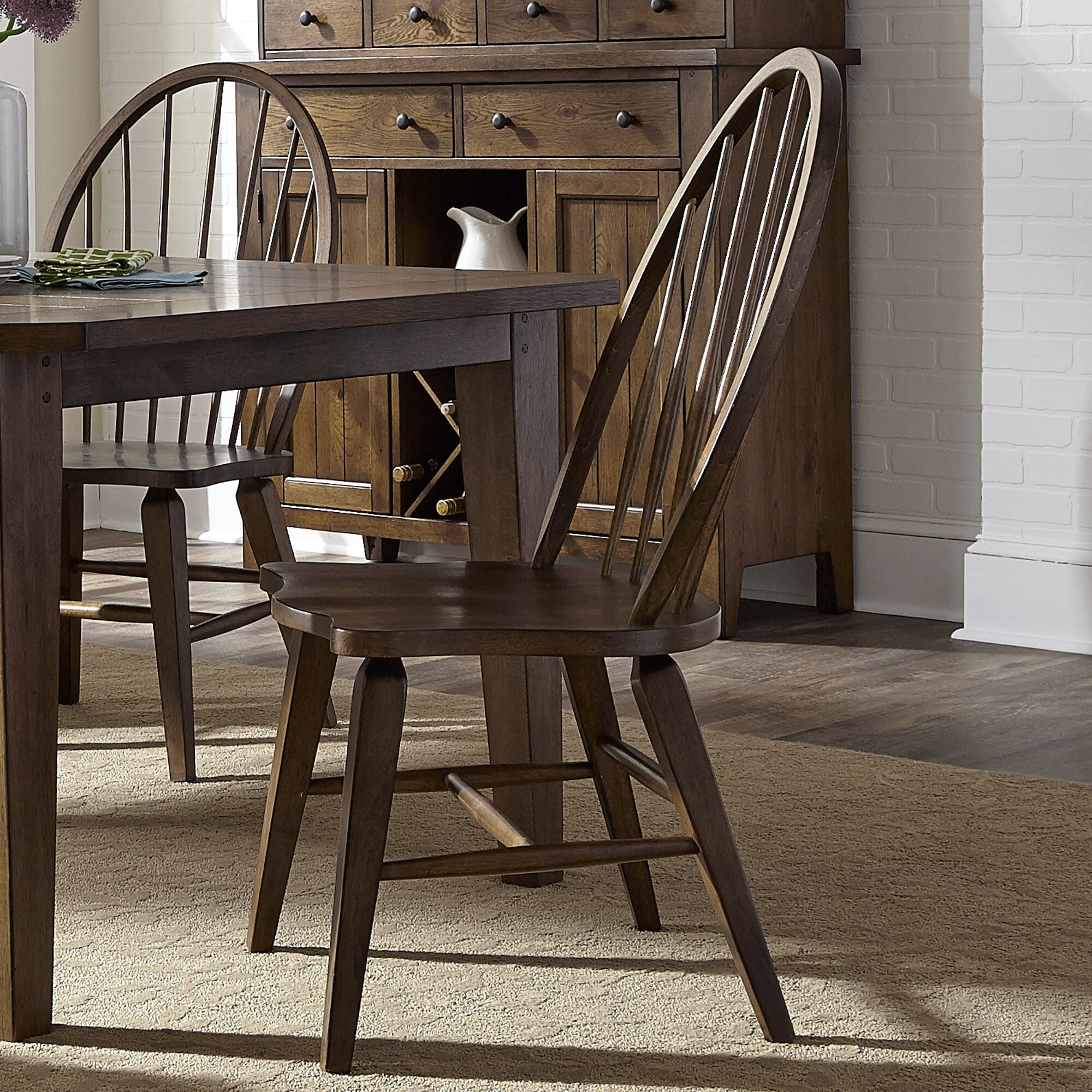 Liberty Furniture Hearthstone Ridge Side Chair - Thumbnail 2