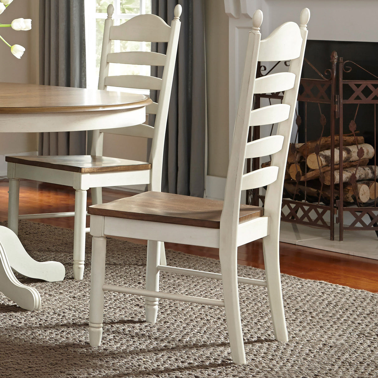 Springfield Ladder Back Side Chair - QK1034583_LIBF_LF1_RM